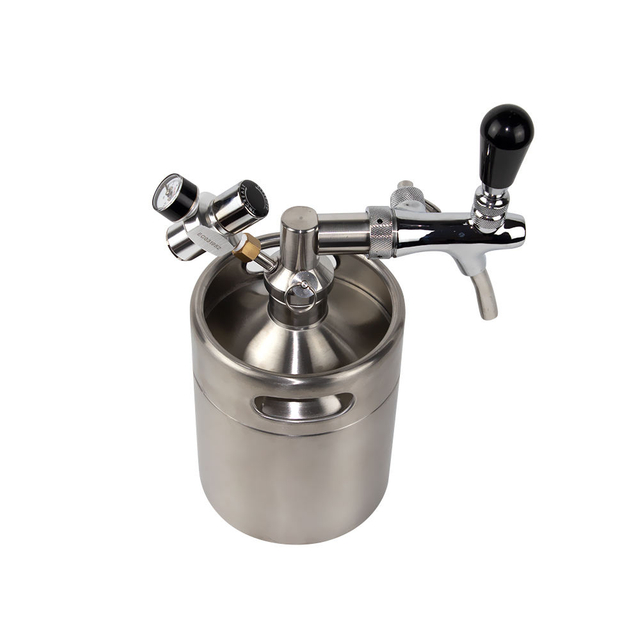 portable beer growler tap for 4L mini keg
