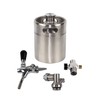 portable beer growler tap for 5L mini keg