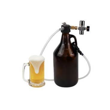 2023 Innovative Products Glass Bottle One Gallon 128 Ounce Beer Barrel Dispenser