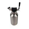 4L double wall vacuum insulted pressurized CO2 growler dispenser tap for beer growlers