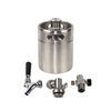 304 stainless steel home commercial automatic portable draft beer dispenser with 10L keg