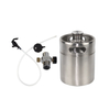 plastic draft beer barrel dispenser with picnic tap for 5L mini keg