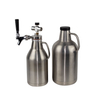 Craft Beer Dispenser for 4L double wall vacuum insulted Growlers with CO2 regulator
