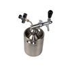 stainless steel 10L mini beer keg with CO2 tapping system