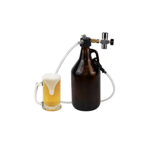 Ce Certificated Approved Glass Bottle One Gallon 128 Ounce Beer Barrel Dispenser