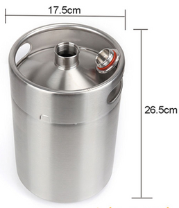5L Stainless Steel Beer Kegs